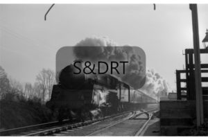 Henstridge; 73050 on Up 'Pines Express'; G A Richardson