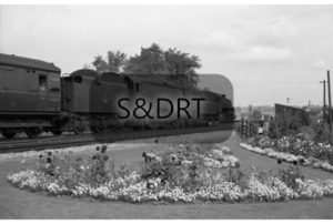 Midsomer Norton South; 76015 & 34043 on Up through service; G A Richardson