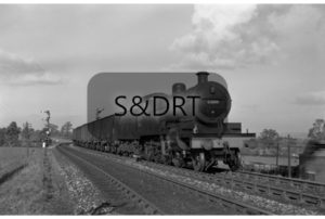 Templecombe; 53804 takes goods service up the spur line; G A Richardson