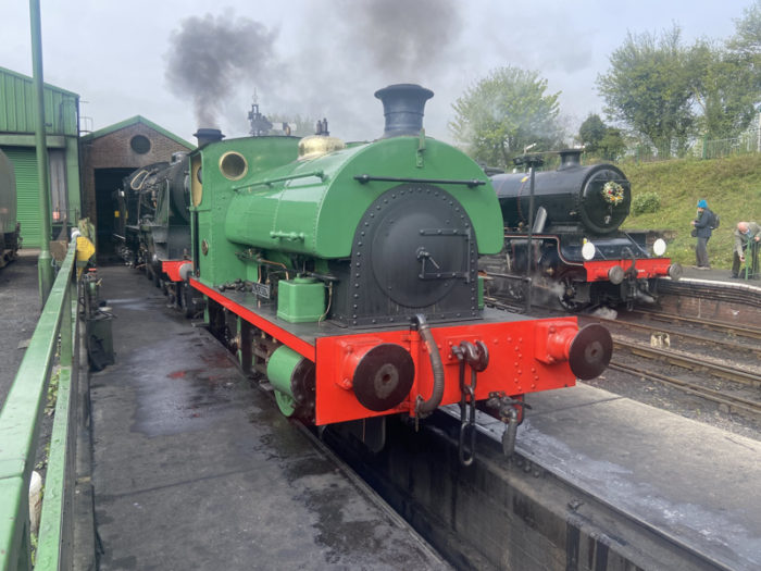 'Kilmersdon' in Ropley yard on 26 April 2024.