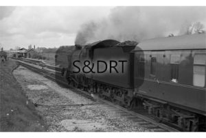 Bruton (GW line); Ian Allan Great Western High Speed Railtour, 09-05-64; G A Richardson