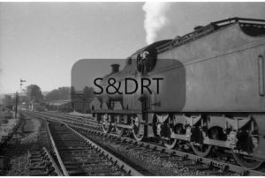 Shillingstone; 44560 on Down passenger service (2); G A Richardson