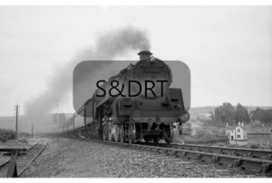 Shillingstone; 73051 on Up 'extra' through passenger service; G A Richardson