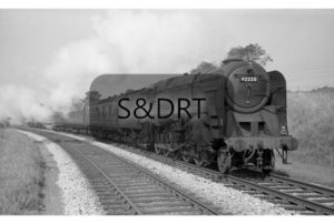 Wincanton; 92220 'Evening Star' on Down passenger service, 1962-3; G A Richardson