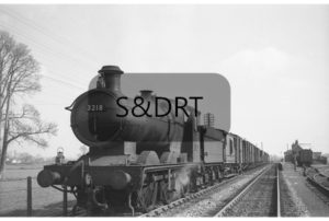 Stalbridge; 3218 with long goods service, 1960; G A Richardson