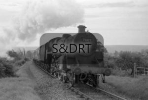 Shillingstone; 75072 on Up passenger service; G A Richardson