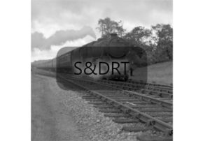 Shillingstone; 45297 on Up passenger service, 1956; G A Richardson