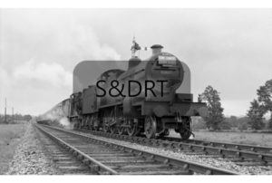 Evercreech Junction; 53807 & 44558 on Home Counties Railway Society Somerset & Dorset railtour, 07-06-64 (4); G A Richardson