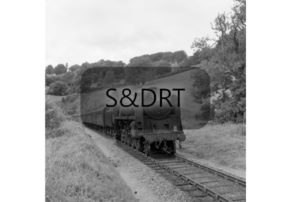 Combe Down; 92001 on Down passenger service, summer 1961-2; G A Richardson