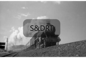 Shillingstone; 44888 heading up-gradient with 10-car Up passenger service; G A Richardson