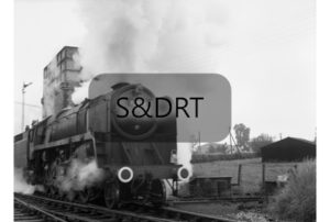 Evercreech Junction; 92238 on WRS Somerset & Dorset Joint & Eastleigh Tour, 12-06-65 (2)
