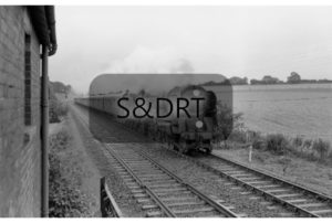 Sutton Mandeville; West Country Class No. 34026 'Yes Tor' on 10-car Waterloo service, 1963; G A Richardson