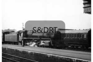 73051 with Down 'Pines Express' at Bournemouth West Station, 08-55 (2)